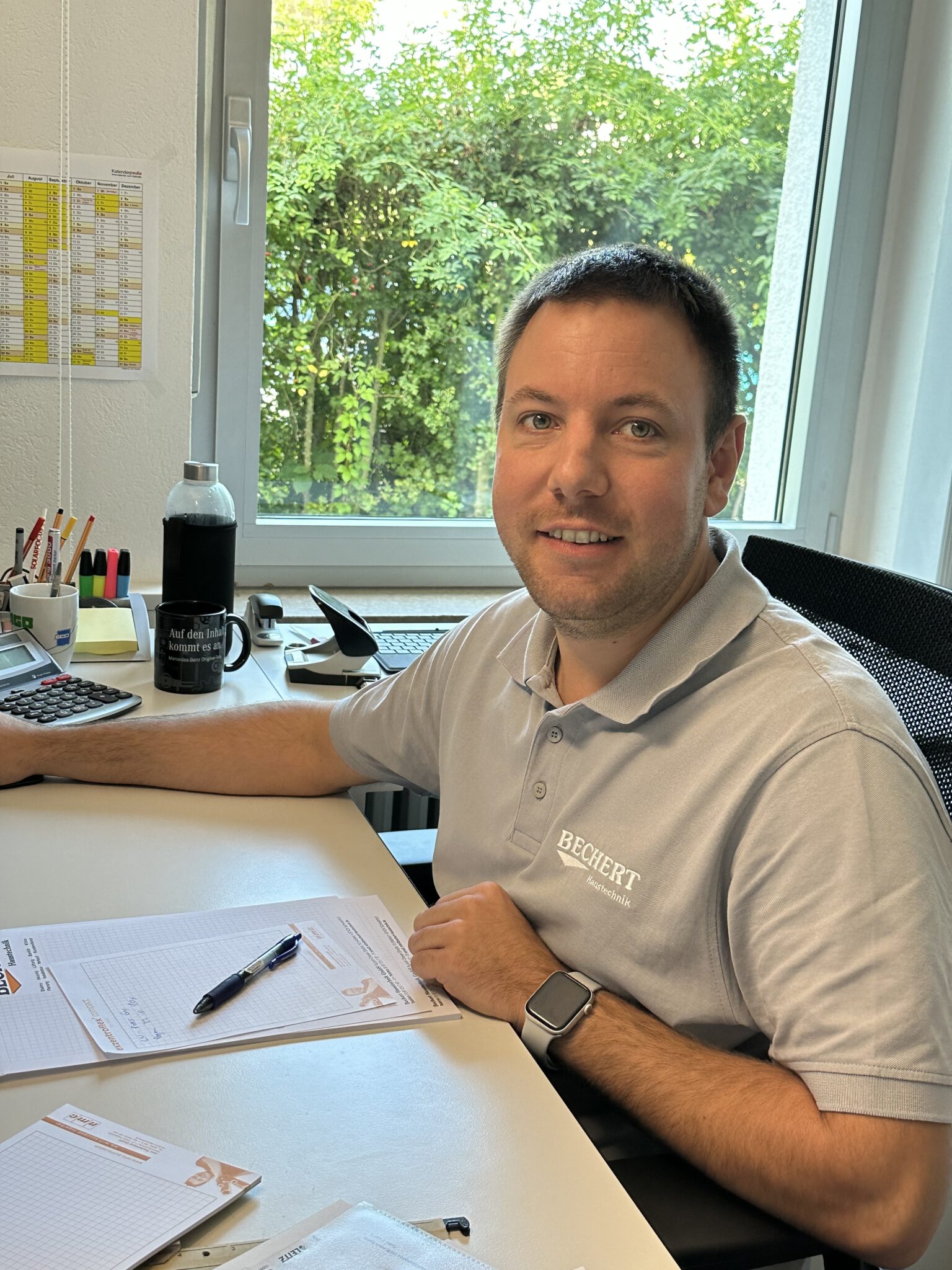 Mitarbeiterinterview Moritz Rösch Bechert Haustechnik GmbH