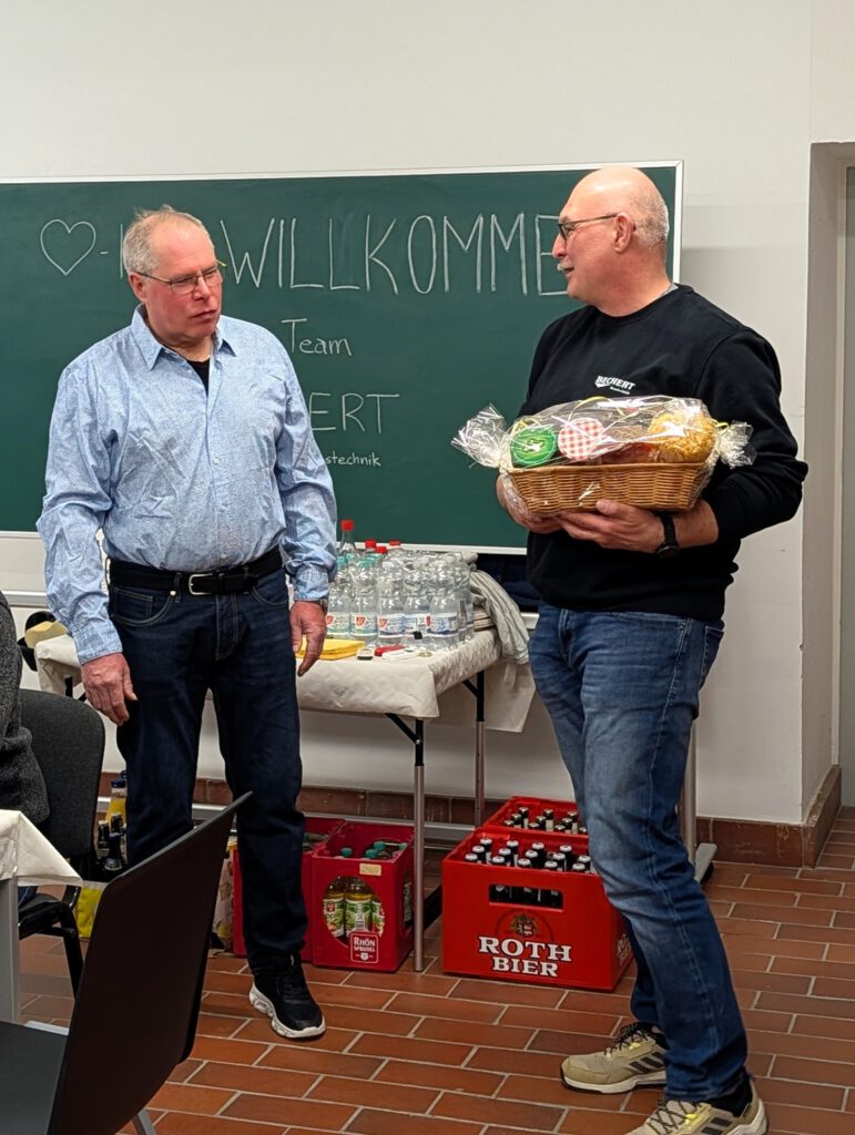 Übergabe Belegschaft