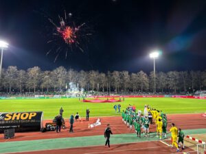Unsere Azubis beim Heimspiel des 1. FC Schweinfurt 05