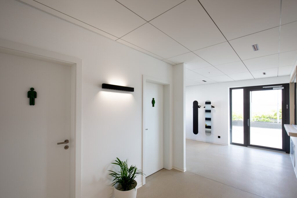 Eingangsbereich neues Gebäude